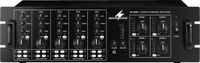 Monacor PA-4040 PA-versterker 40 W 4 zones