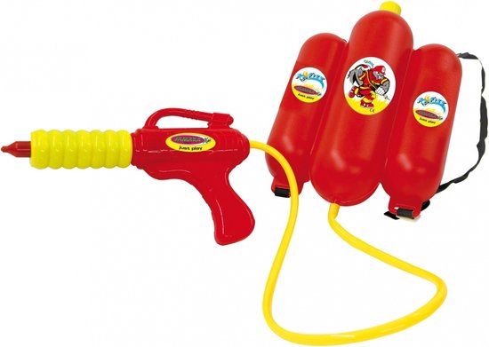 Jamara Waterpistool Met Watertank Junior 2,5 Liter Rood