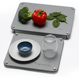 Icecat Set de 2 tapis absorbants pour plans de travail de cuisine