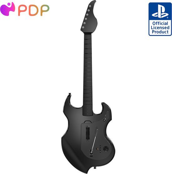 PDP Riffmaster Draadloze Gitaarcontroller - Zwart - PS4/PS5