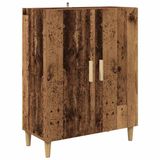 vidaXL Dressoir van antiek hout, 70 x 34 x 90 cm