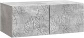 vidaXL Wandmontage TV-kast 98 x 41 x 30 cm Betongrijs Bewerkt hout