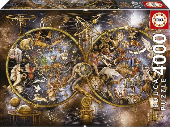 Educa Puzzel - 4000 Stukjes - Sterrenbeelden - 136 x 96 cm - 12+
