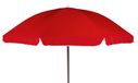 Merkloos Stijlvolle strandparasol met stalen frame