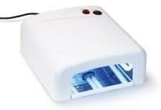 - UV-lamp 36 watt WIT UV Lamp met 4 UV buizen Super droging met 36 Watt