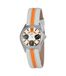 Justina Dameshorloge analoog kwarts leder 32550N