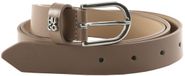 HUGO Leren Riem Zoey W95 Dark Taupe