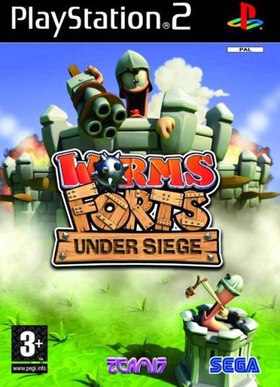 Worms Forts Under Siege - PlayStation 2