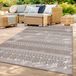 TT Home Tapis Rond 80 x 150 cm Beige