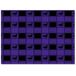 Dailylike Katoenen stof, wit, optisch, Oxford-stof, 1,50 x 9,14 m, effen kleuren