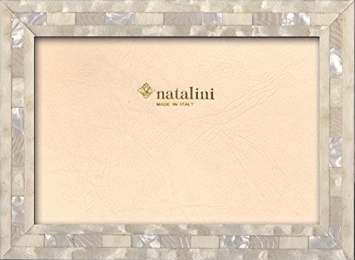 Natalini Q\H\20\BIANCO 10X15 fotolijst met ondersteuning voor tafel, Tulipwood, wit, 10 x 15 x 1,5