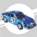 IXO Collections Modelbouwpakket - 014 Alpine A110 1600 S Metalen - 1:8 - Modelbouw