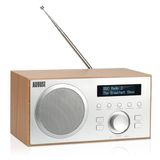August MB420 DAB/DAB+/FM radio met Bluetooth, netvoeding, dubbele wekker