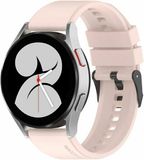 By Qubix Qubix - Siliconen bandje voor Garmin Venu / Sq / Sq2 / 2 plus - Lichtroze - 20mm