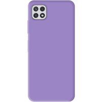Samsung Galaxy A22 5G Siliconen Matte Hoesje - Violet