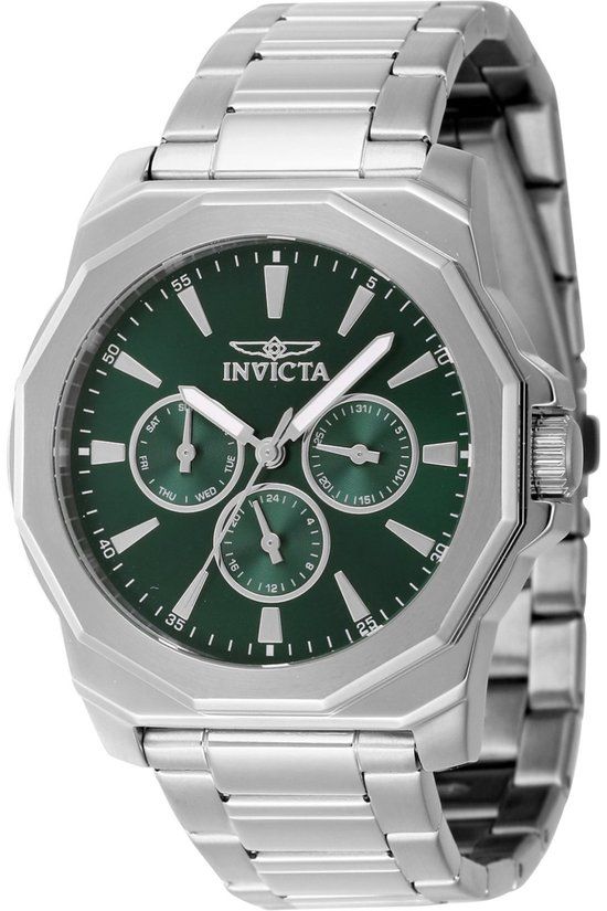 Invicta Speedway 46844 Heren Horloge - Groene Wijzerplaat - 42mm