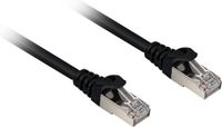 SHARKOON CAT6a sFTP kabel 1 meter Zwart