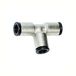 Riegler T-connector "value line" voor buitenslang Ø 12 mm, messing vern.