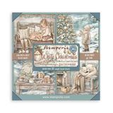 Stamperia - White Christmas Scrapbook Paper Pad (20.3 x 20.3cm)