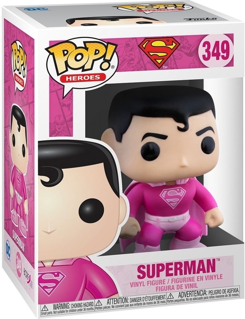 Funko DC Breast Cancer Awareness Pop Vinyl: Superman