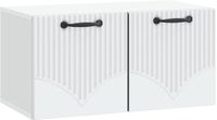 vidaXL TV-kast Wandmontage Wit 59,5 x 31 x 30 cm Bewerkt hout