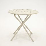 VITA Tuintafel Globe 80cm rond cream