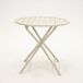 VITA Tuintafel Globe 80cm rond cream