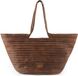 FREDsBRUDER Leren schoudertas Layer Tulip Shopper Toffee bruine