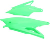UFO PLAST Zijwanden fluorescerend groen Kawasaki KXF 450 2016-2018