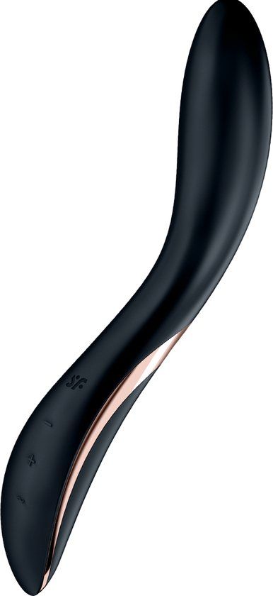 Satisfyer Rrrolling Explosion G-spot Vibrator - Black - 22 cm