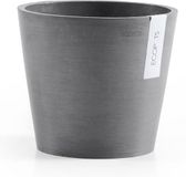Ecopots Amsterdam 20 - Grey - Ø20 x H17,1 cm - Ronde grijze bloempot