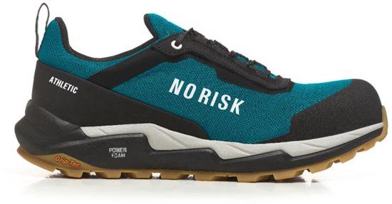 No Risk Athletic Low Blue 1219.01 S3L - Blauw/Zwart - Maat 47