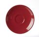 Flirt by R&B DOPPIO Rond Porselein Rood 12 cm