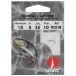 Ragot Hameçon Monté Cristal Carbon 9020bk 0,35 m