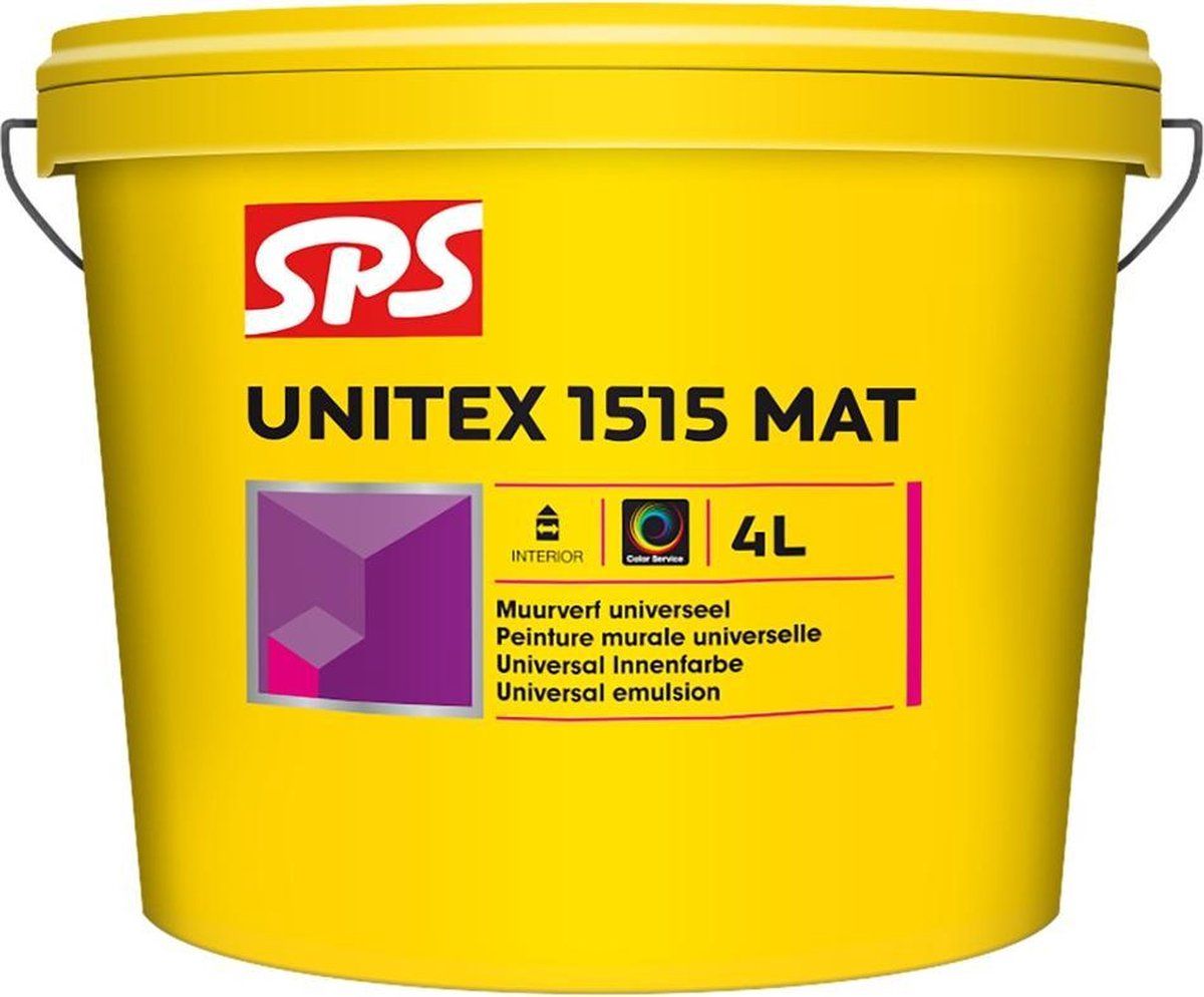 Sps Unitex 1515 Mat 4 Liter 100% Wit