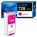 HP Cartouche couleur 728, 130 ml, magenta, pour HP DesignJet T730/T830