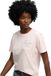 Superdry Luxe Casual Relaxed T-shirt Dames Chalk Pink