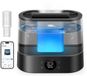 Dreo HM420S Humidificateur - 4 litres réservoir d'eau - Mesure automatique - avec prise en charge de l'application - Noir