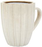 Home Deco Factory Koffiemokken Venice - Keramiek - Creme Wit - 300 ml
