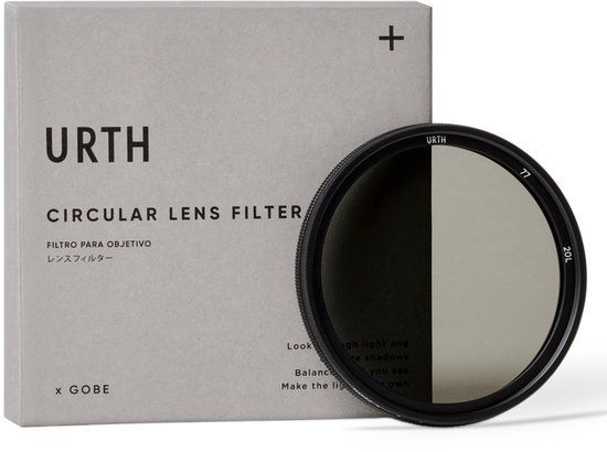 Urth 77mm ND2-32 (1-5 Stop) Variable ND Lens Filter Plus+