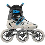 Roces Otli 125 Skeelers Volwassenen - 3x125mm Wielen - Speed Inline Skates - Grijs Zwart - Maat 41