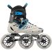Roces Otli 125 Skeelers Volwassenen - 3x125mm Wielen - Speed Inline Skates - Grijs Zwart - Maat 41