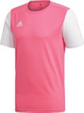 adidas Estro 19 Sportshirt - Maat 116 - Mannen - Roze/Wit