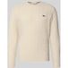 Lacoste Icecat Regular Fit Pullover aus reiner Wolle
