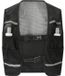 Endurance Hardloopsok, inclusief flexibele waterflessen, maat L/XL, zwart, lichtgewicht, ademend, met reflecterende details