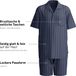 CALIDA Heren Pyjama Kort Relax Lux Antraciet Lyocell/Katoen L