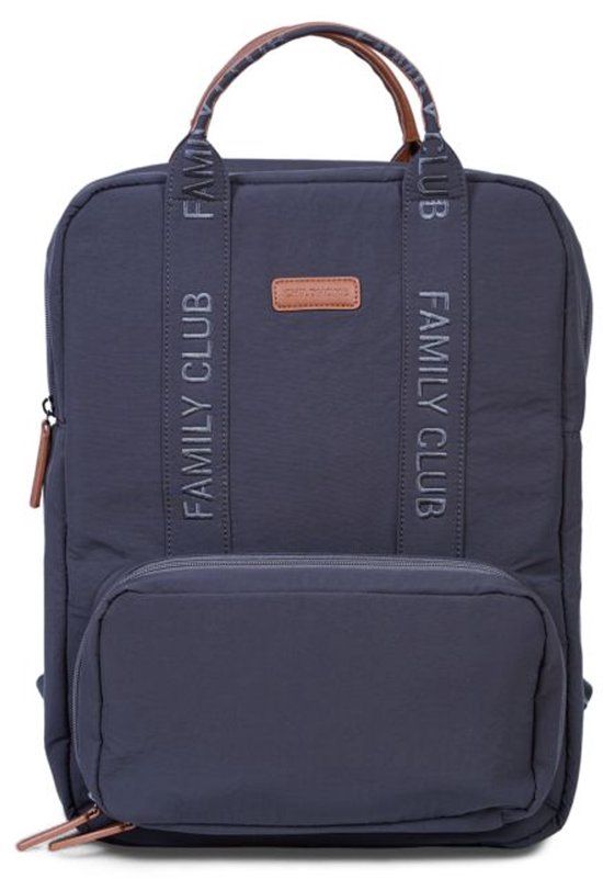 CHILDHOME, Childhome Family Bag Verzorgingstas - Signature Urban Antraciet - Unisex - Blauw