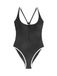 Next Maillot de bain noir / blanc