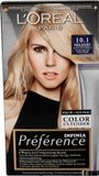 L'Oréal Paris Préférence Cool Blondes 10.1 Extra Licht Asblond - Permanente Haarkleuring