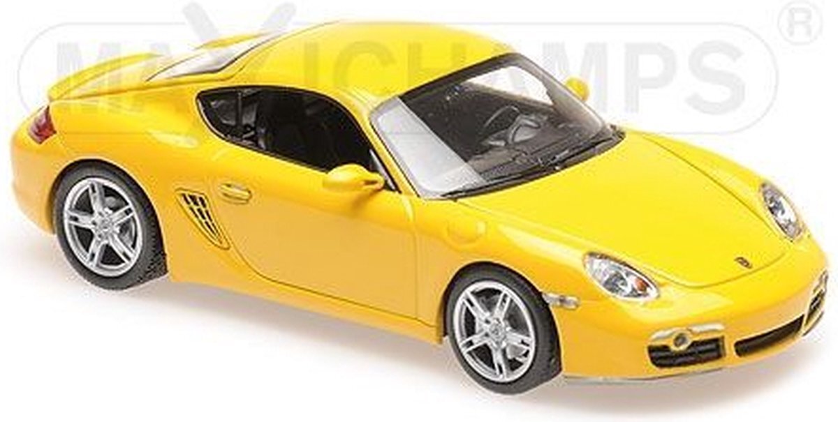 Maxichamps Cayman S 2005 Yellow